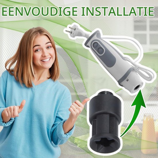 Motorkoppeling staafmixer - Braun MR MQ - 7322113974 — afbeelding 5