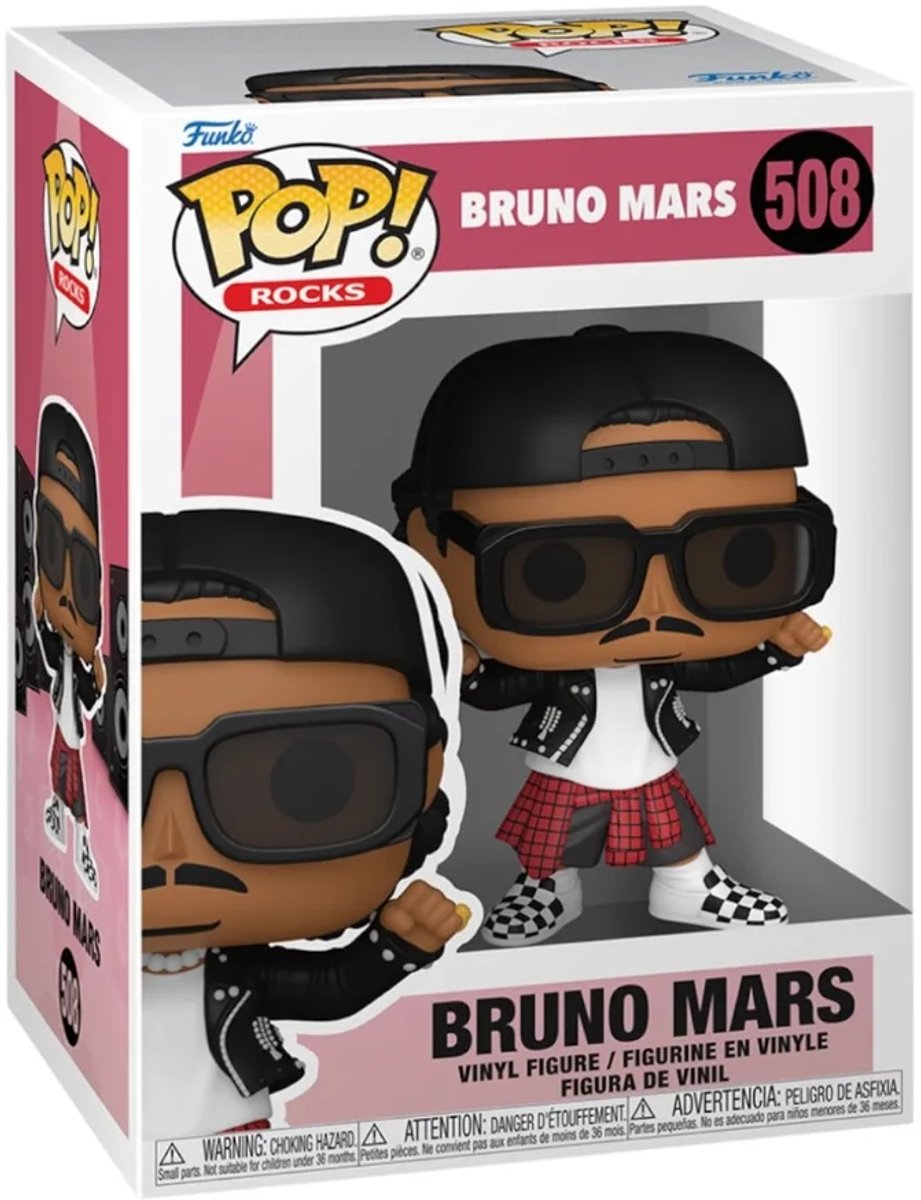 Pop Rocks: Bruno Mars - Funko Pop #508