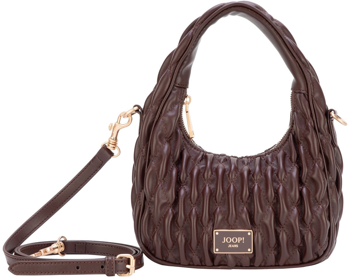 Joop Jeans Women Ruga Denise Hobo - Schoudertas 20 cm (dark brown)
