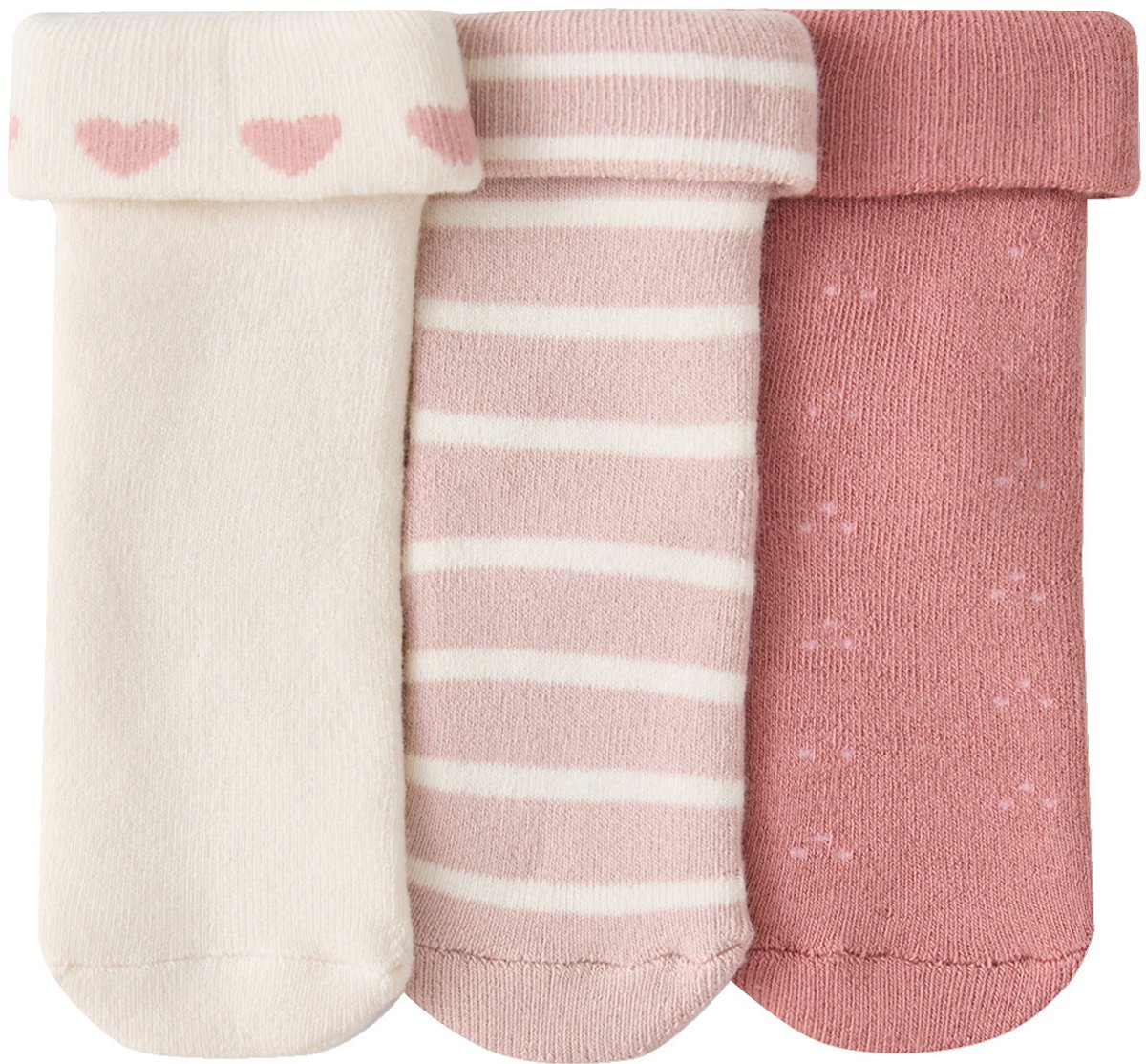 Vertbaudet Set van 3 babysokjes voor meisjes