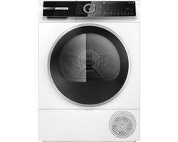 Bosch Serie 6 WQN246D0NL - Warmtepompdroger - 9 kg - Zeer stil - Self Cleaning Condensor consistent energieverbruik - Home Connect - Speed Perfect - Wit