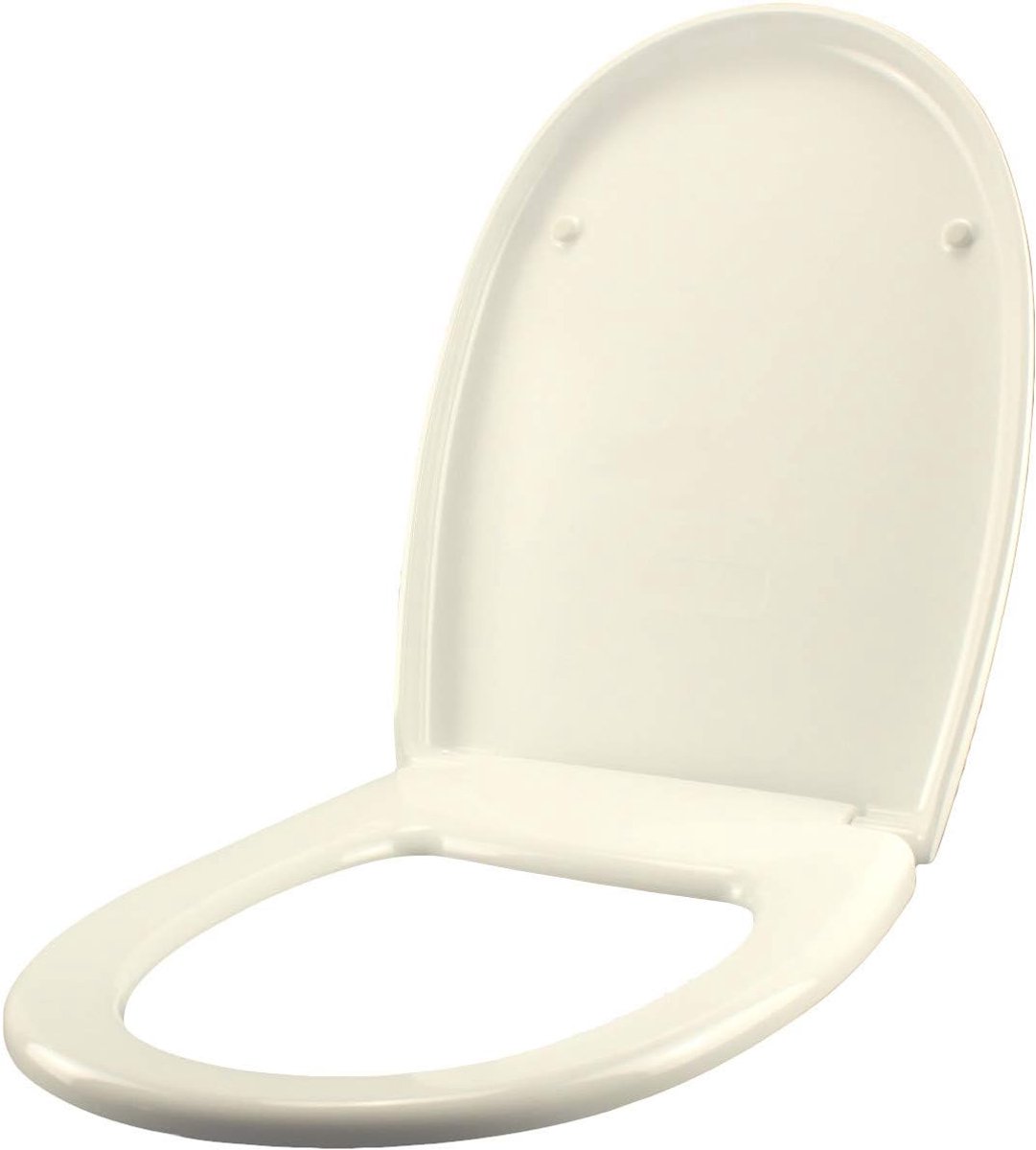 Toiletbril voor HIDRA LOFT TERRA/SOSPESO als origineel Duroplast wit scharnier roestvrij staal normaal of langzaam, Soft Close