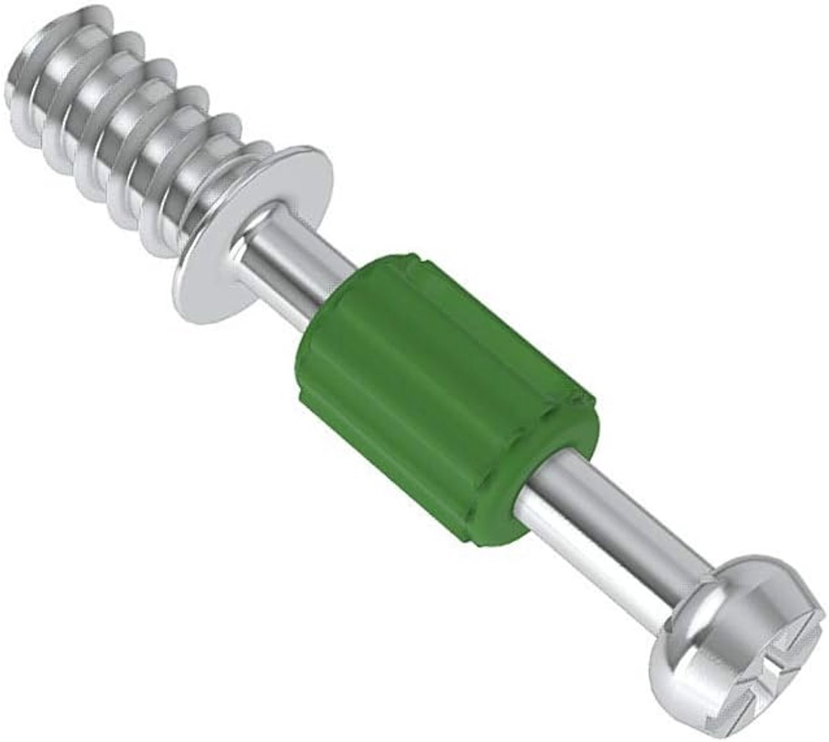 100 x inschroefpluggen, meubelverbinders, kastverbinders, spanmaat: 24 mm