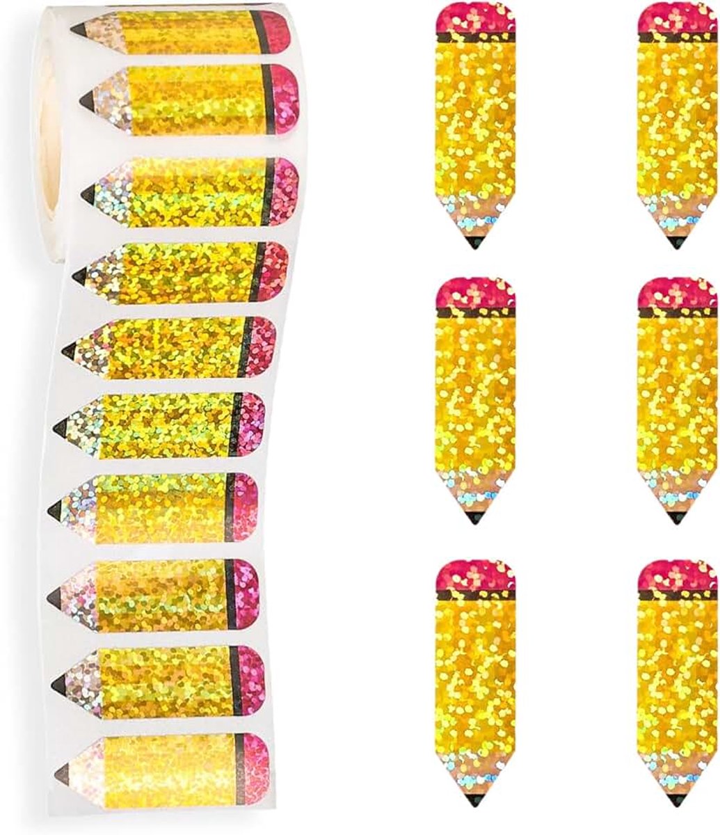 Stickers voor de eerste schooldag, 500 stuks, beloningsstickers voor kinderen, scrapbooking, fotoalbum, feest, verjaardag