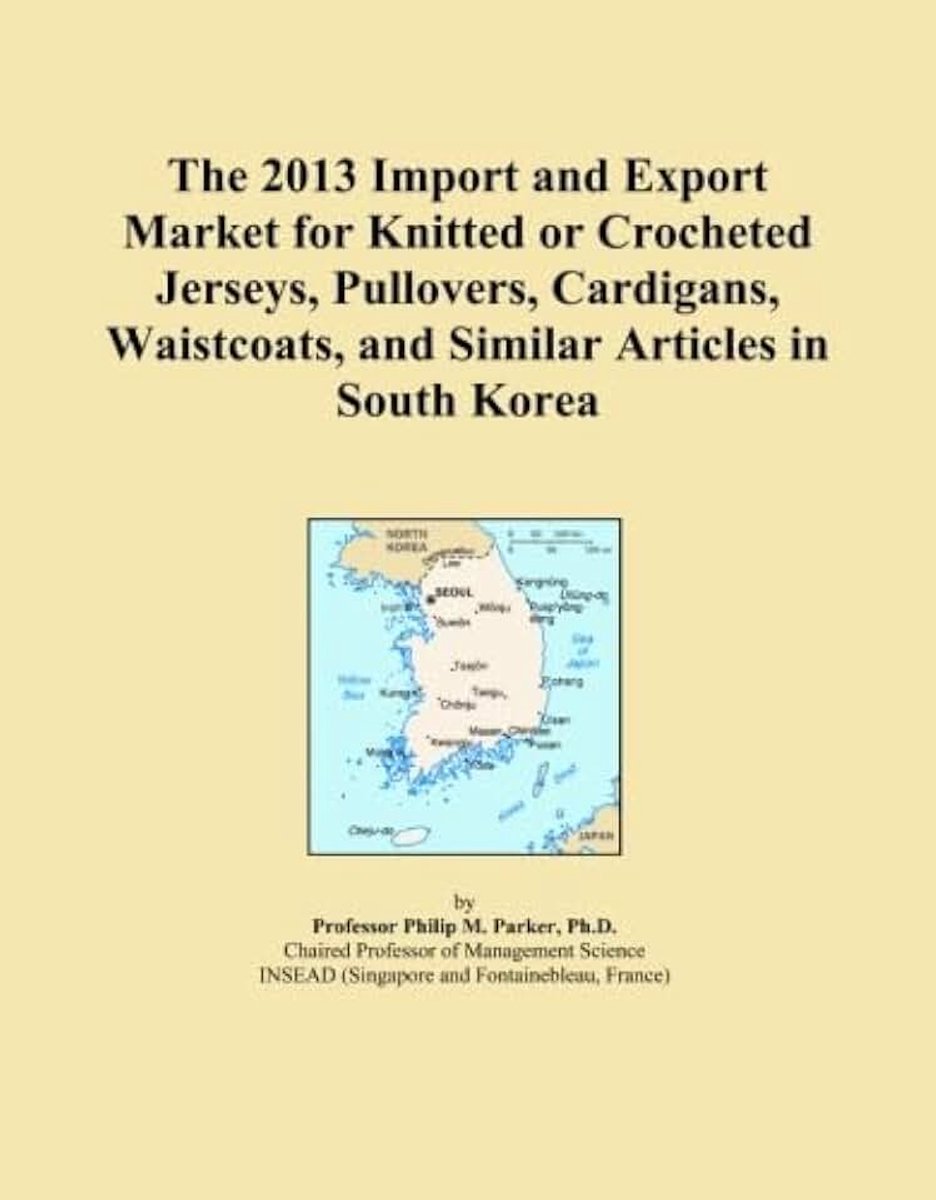 2013 Import and Export Market for Knitted or Crocheted Jerseys, Pullovers, Cardigans, Waistcoats, and Similar Articles in South Korea