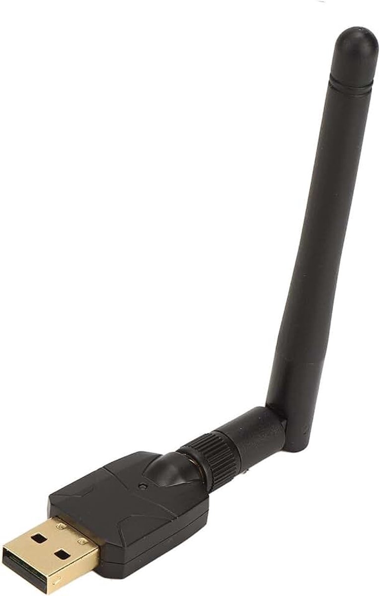 Bluetooth 5.1-adapter, Stereo-afstand USB Draadloze Ontvangers Geluidsdongle voor 7 8 8.1 10 Computer met Antenne Muis Toetsenbord Luidsprekers