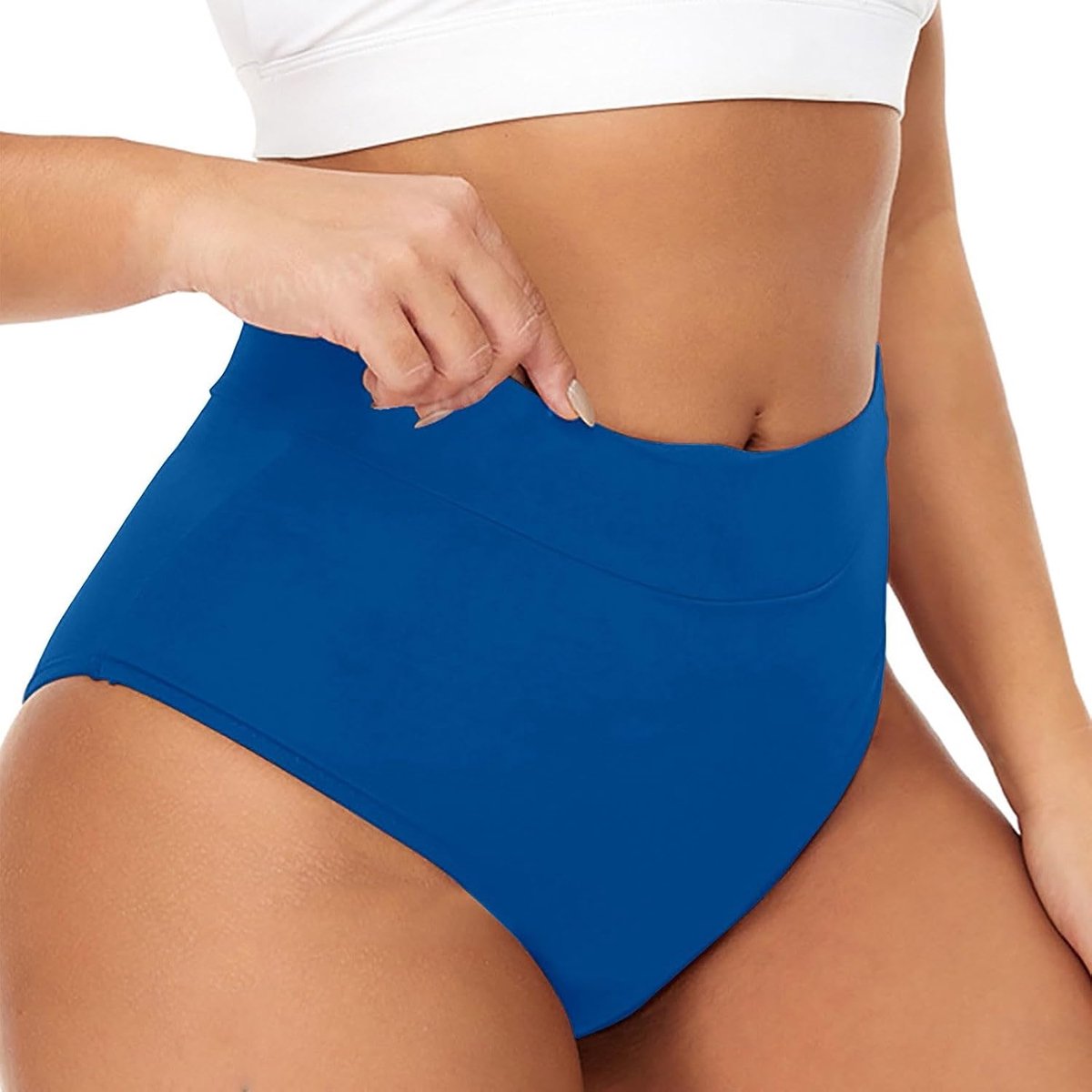 Tankini dames set sexy push-up buikweg tweedelig hoge taille sportieve V-hals gevoerde driehoek vintage strandmode vakantie zwembad bloemen A175