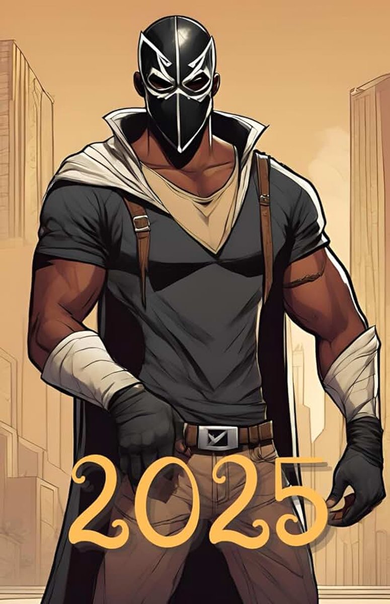 Power Hero: 378-page Calendar for every day of the year, including every hour with extra montly and yearly page with Power Hero