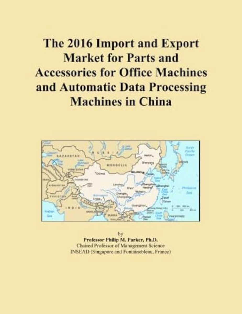 Market for Parts and Accessories for Office Machines and Automatic Data Processing Machines in China