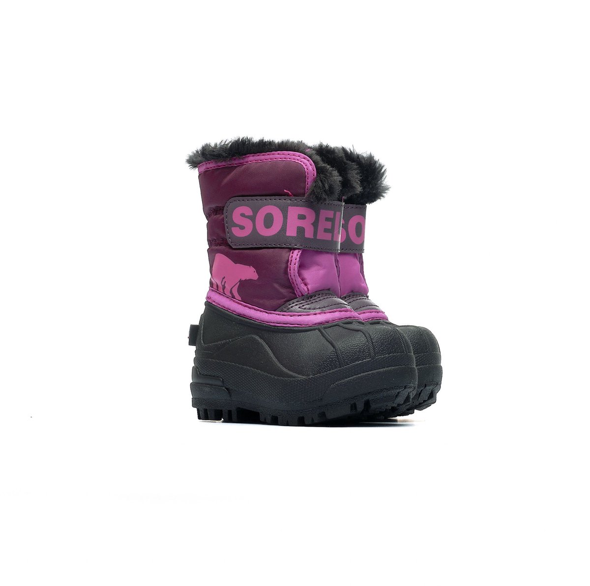 Sorel TODDLER SNOW COMMANDER? Snowboots Kinderen Dahlia Paars