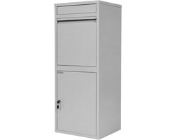 Bunny Box Home - Pakketbrievenbus - Staand - Platinum Silver