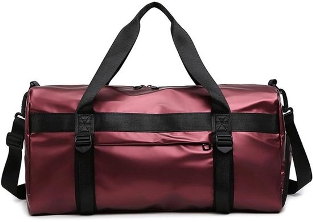 Ruime Sporttas voor Dames en Heren met Schoencompartiment en Natvak, Ideaal voor Gym, Weekenduitjes en Reizen, 50 x 25 x 25 cm, Verkrijgbaar in 8 Kleuren