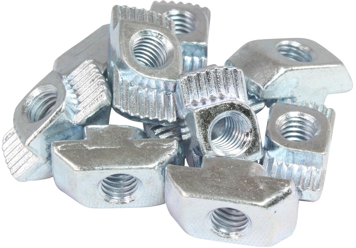 Hamer Moer 10 - Type B - M6 brug 3,0 mm, verzinkt staal