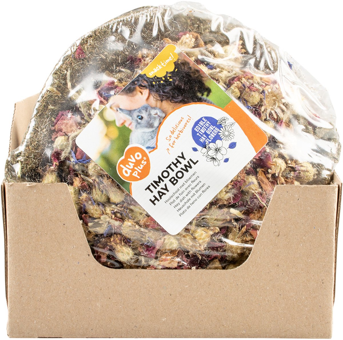 Duvo+ Timothy Hooi Schaal 115 Gram Rozenblaadjes & korenbloem