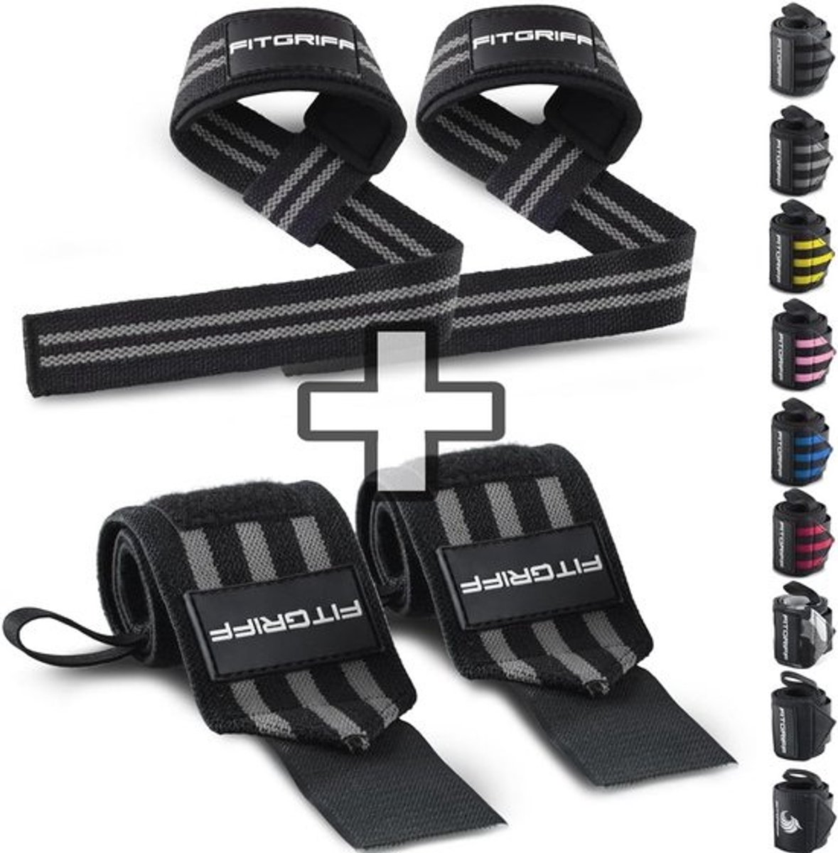 Lifting Straps en Polsbandages voor Fitness en Gewichtheffen - Hoogwaardige Accessoires voor Krachttraining