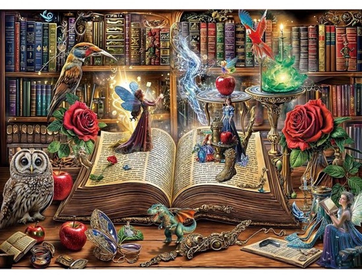Puzzel 1000 Stukjes voor Volwassenen - Uitdagende Gezins Puzzel met Magisch Thema