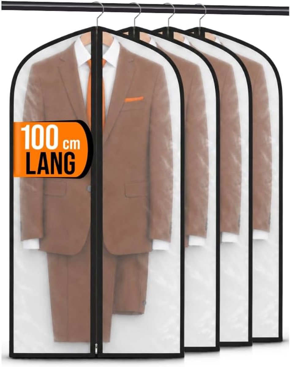 4x Kledinghoes I Kleding Beschermer I Garment Bag I Kledingzakken I Pakhoes