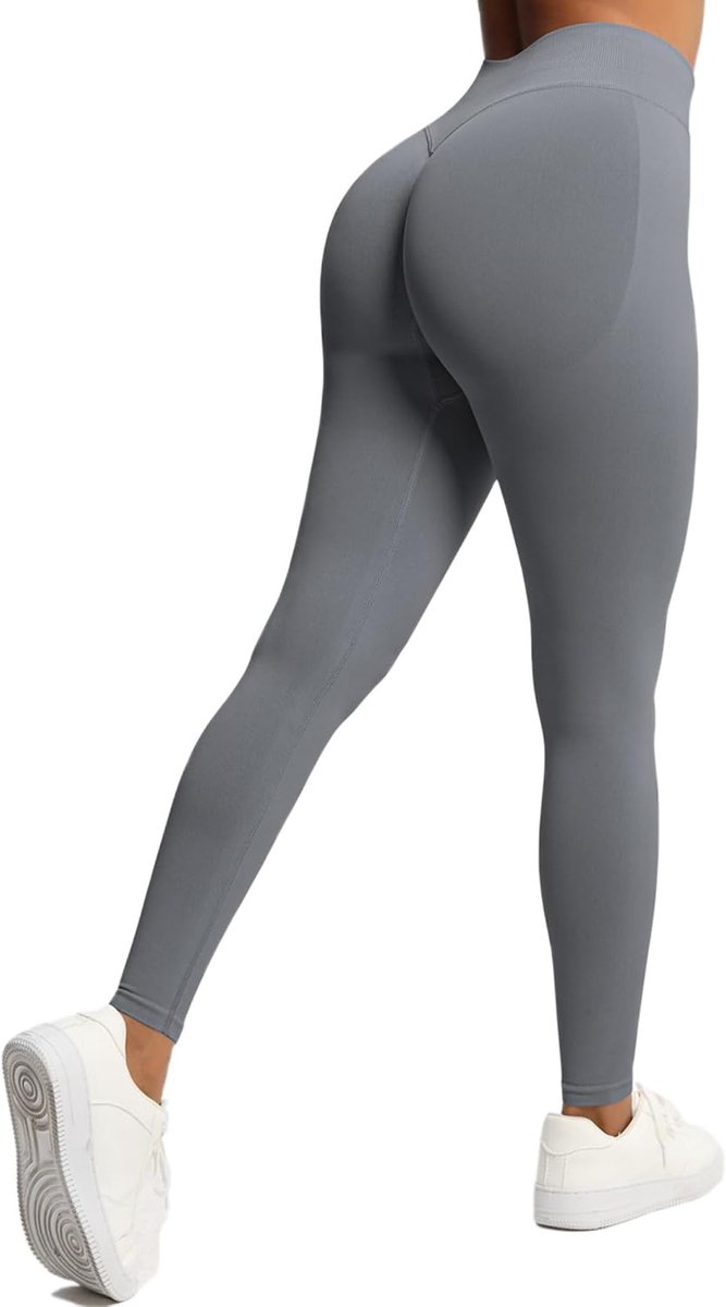 Leggings Dames Hoge Taille Sportbroek Lange Booty Lifting Yogabroek Push Up Gym Sportbroek Naadloze Hardloopbroek Sportleggings