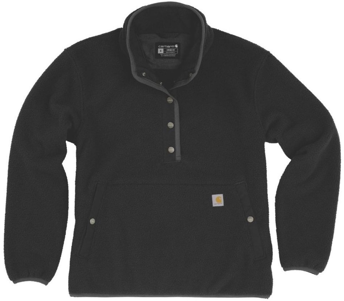 Carhartt Dames Fleecep-trui Sherpa 107727 Zwart