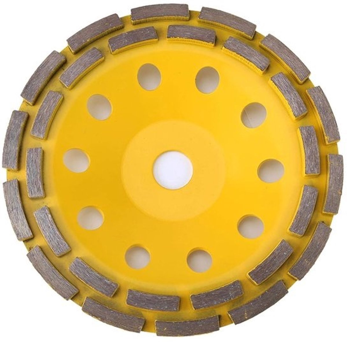 Diamantslijpschijf 180 mm x 20 mm komschijven Turbo dubbele rij voor beton graniet marmer natuursteen dekvloer diamant