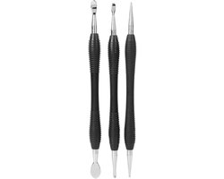 Carving Set Lederen Craft Modellering Lepel Carving Stylus Tool Set Modellering Splicing Embossing Lepel voor Leather Craft DIY