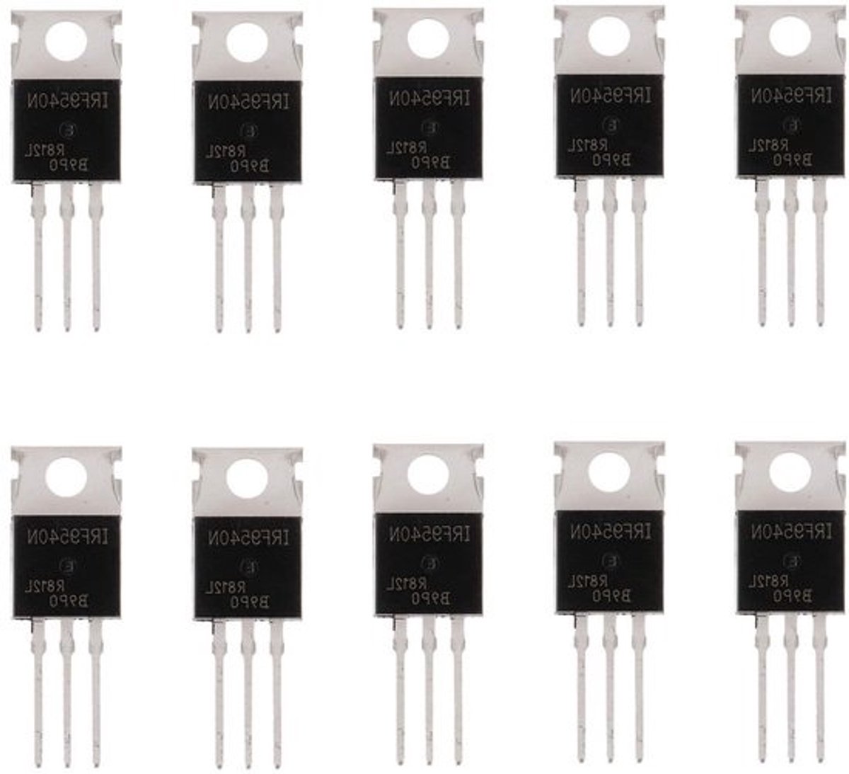 P-Channel Power MOSFET IRF9540N - 23A 100V - TO-220AB - Set van 10 - voor elektronica en schakelingen
