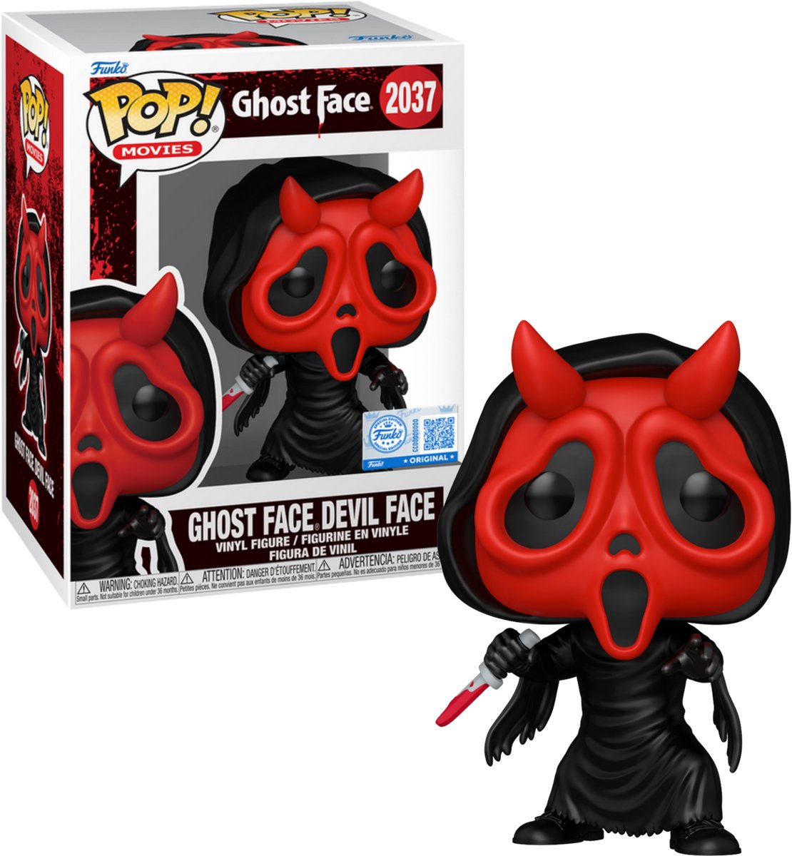 Funko POP! GHOST FACE DEVIL FACE 2037 EXCLUSIVE