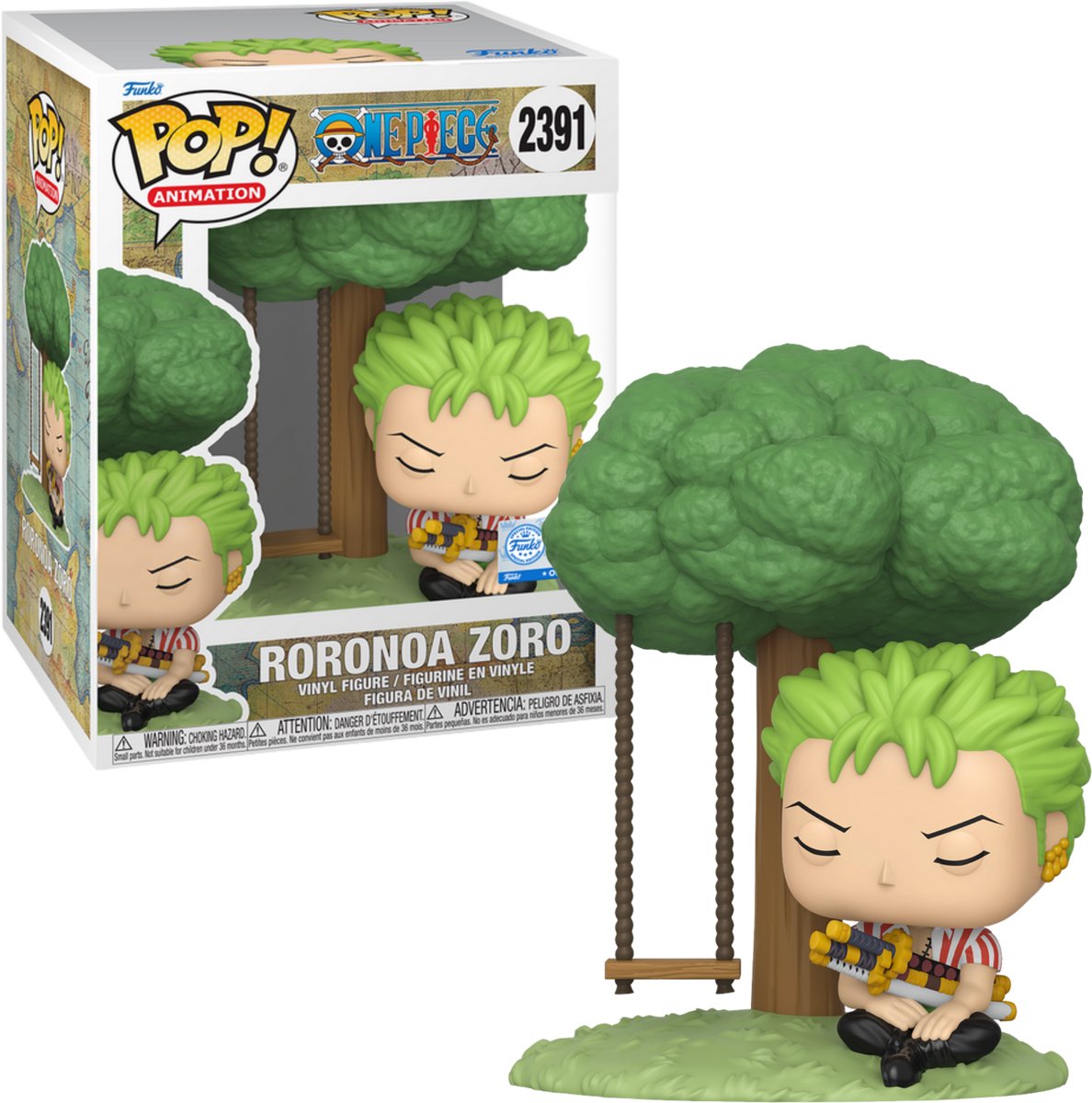 Funko POP! Premium Roronoa Zoro Sleeping 2391 One Piece EXCLUSIVE