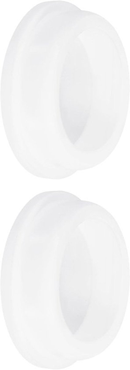 Dailygoods - Cosensi - Dailygoods - Set van 2 Waterdichte Rubberen Knopplugs voor 50 mm Gat