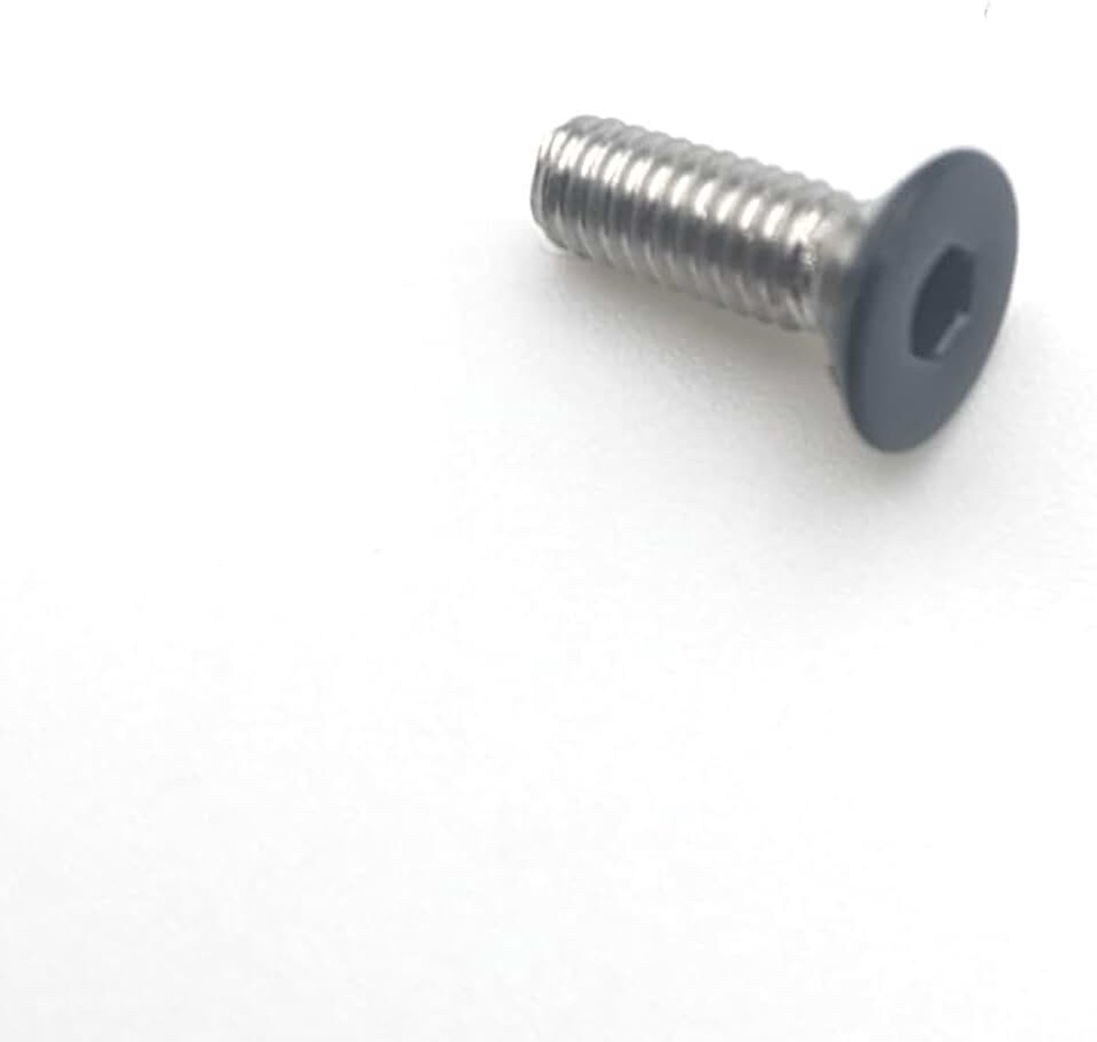 Metaalschroeven M5x14 mm RAL 7016 antracietgrijs verzonken kop binnenzeskant roestvrij staal A2 van 50