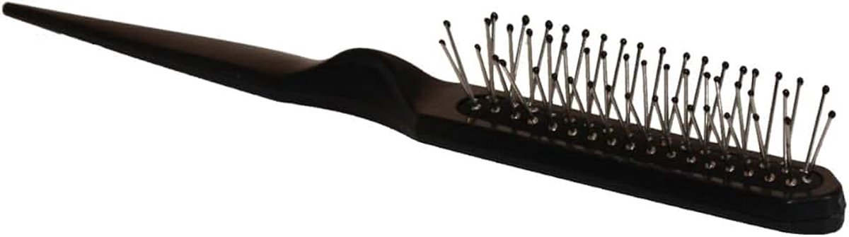 Borstel met noppen zwart voor extensions & tweede haar