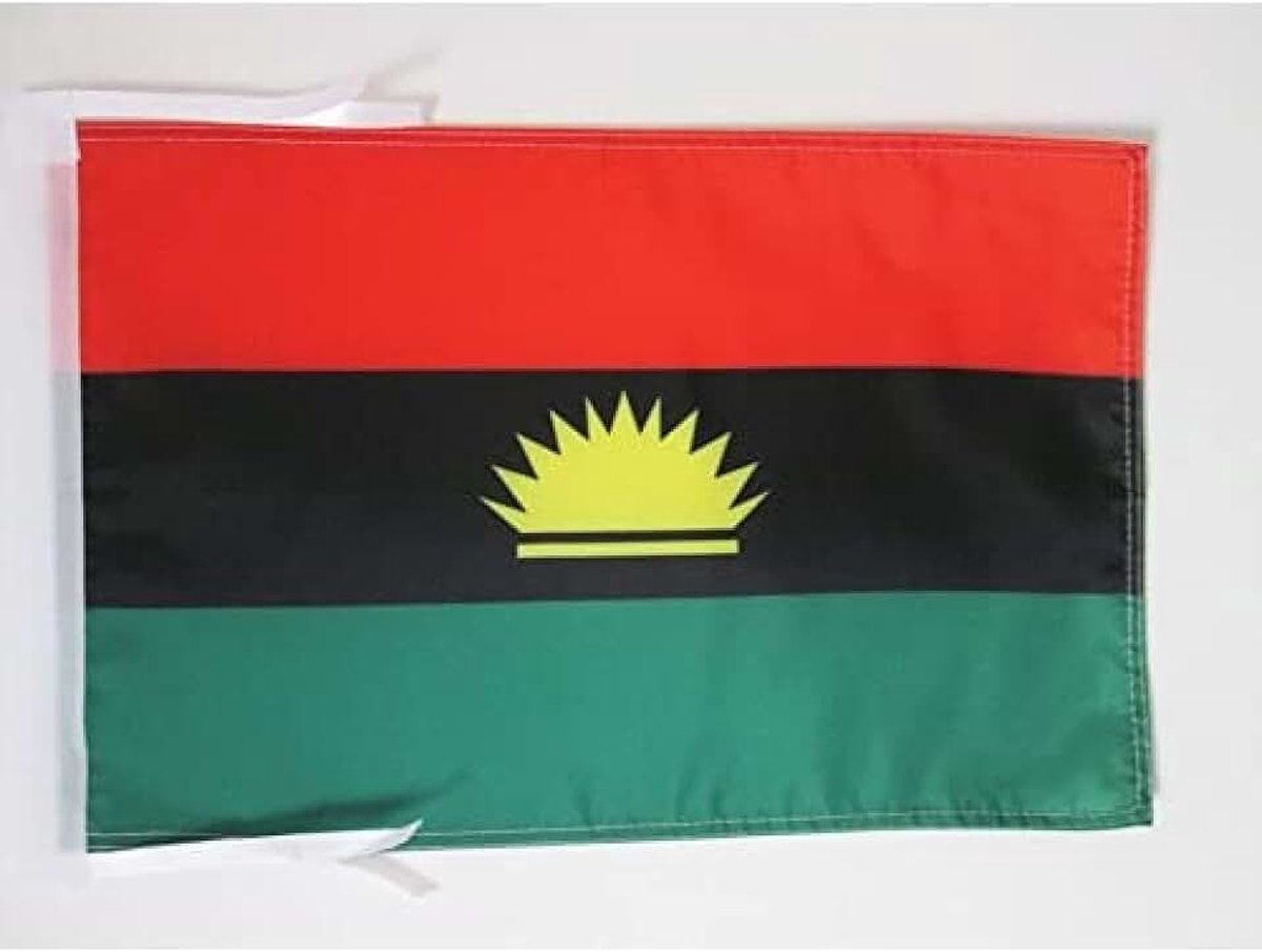 Nigeria Flag - 18'' x 12'' - 100% Polyester Ibo Small Banner with Two Cords - Fade Resistant - Vivid Colors - 18x12 in - 45x30 Cm