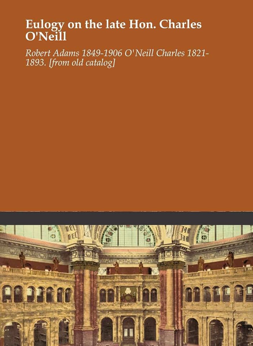 On the late Hon. Charles O'Neill