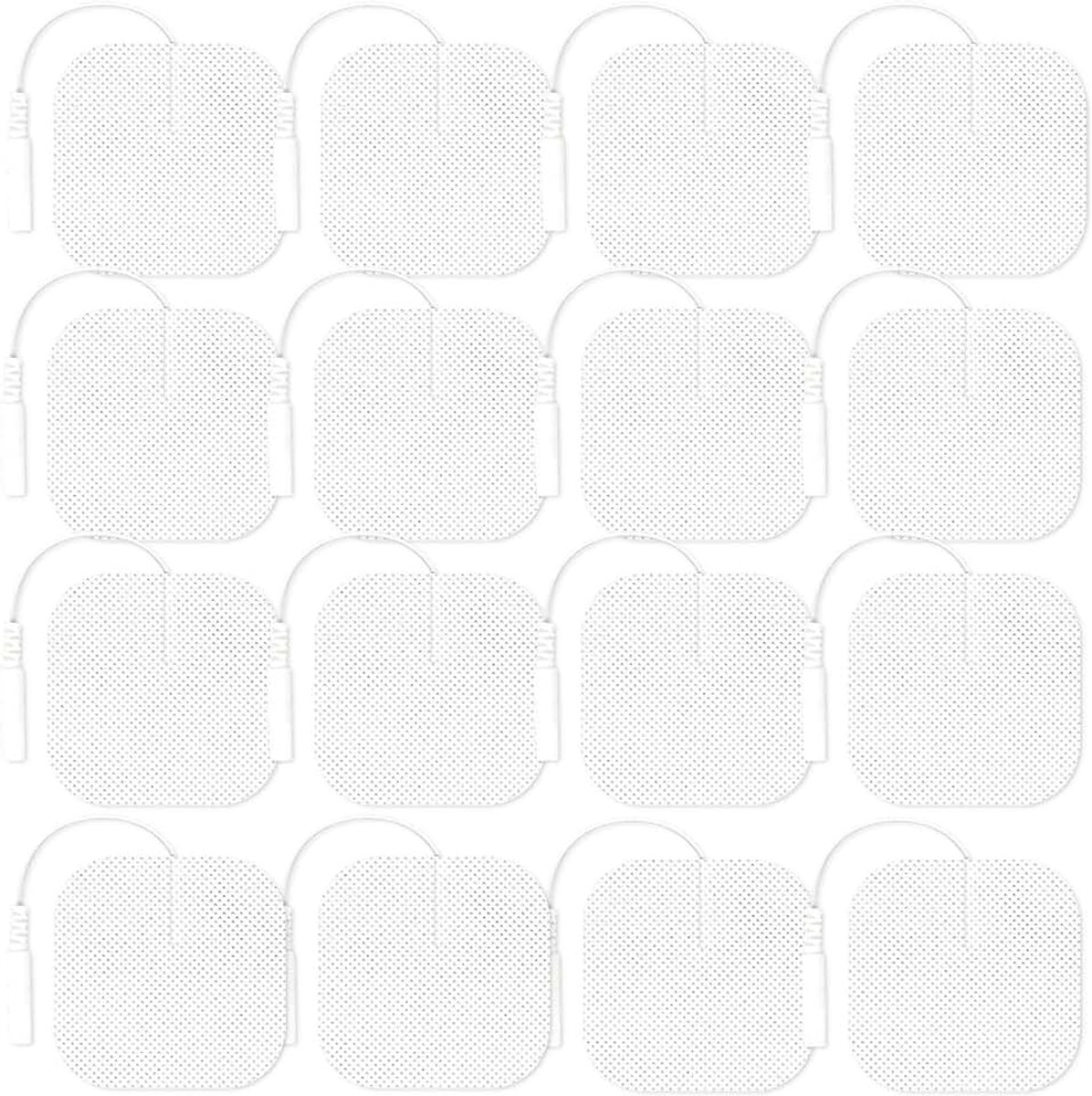 Navulset zelfklevende gelelektroden pads, zelfklevende reservepads, Tens apparaat elektroden, kleefelektroden, geschikt voor Ems-trainers en