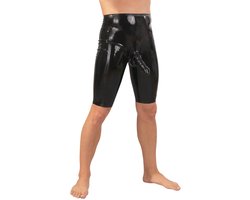 Mannen Latex fietsbroek S