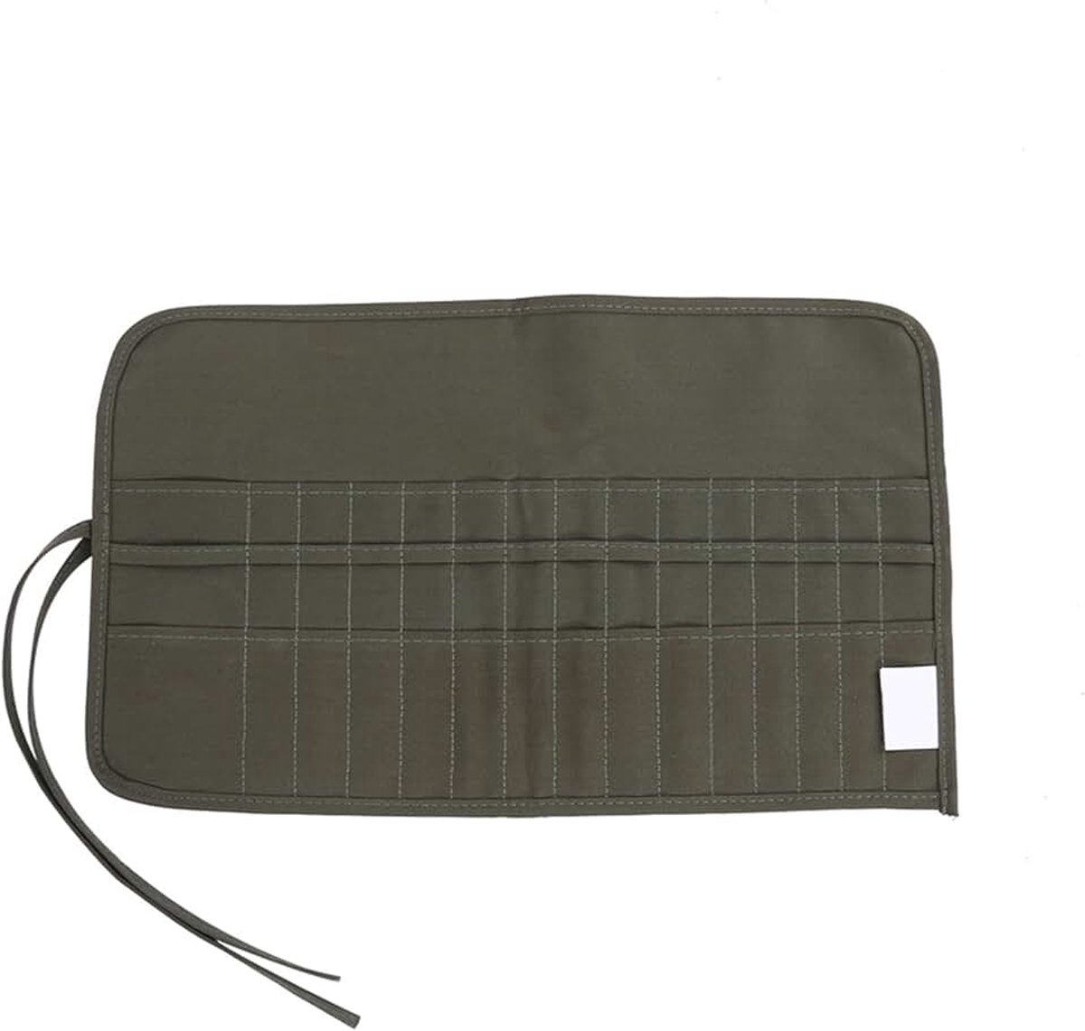 Olie Borstel Case Grotere 30 Gaten Roll Up Canvas Verf Tas Kunstenaar Tekenen Pen Aquarel Verf Borstel Houder