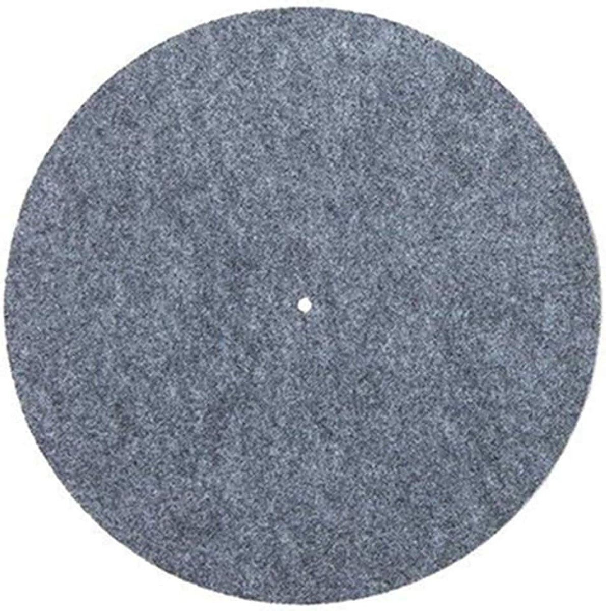 Platter Mat LP Slip Mat Audiofiel 3mm dikke Slipmat voor LP Vinyl Record (Grijs)