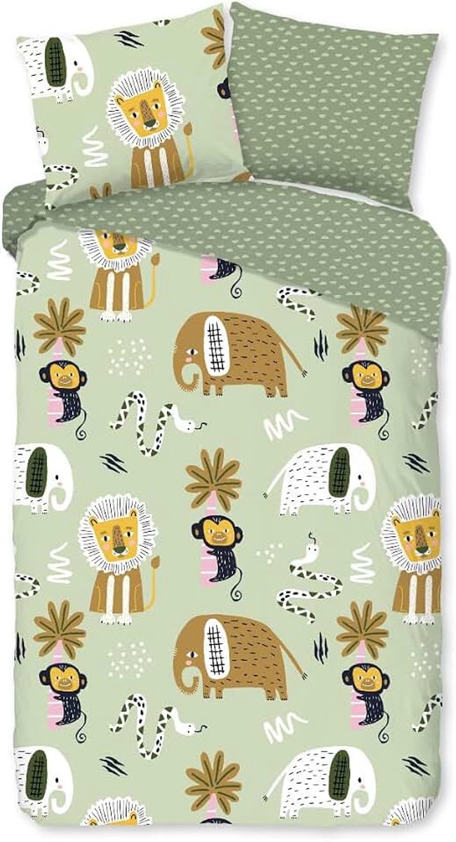 Morning Kinder Dekbedovertrek Katoen Renforcé Chuck - 140x200/220cm