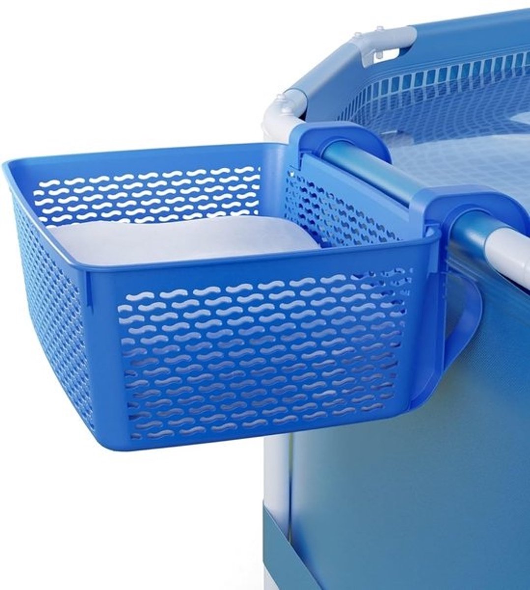 Opbergmand voor zwembadaccessoires - 18,7 liter - 100% gerecycled kunststof - 1 stuk