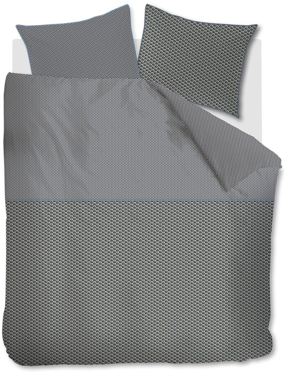 Kardol Facette dekbedovertrek - Tweepersoons - 200x200/220 - Blauw Groen