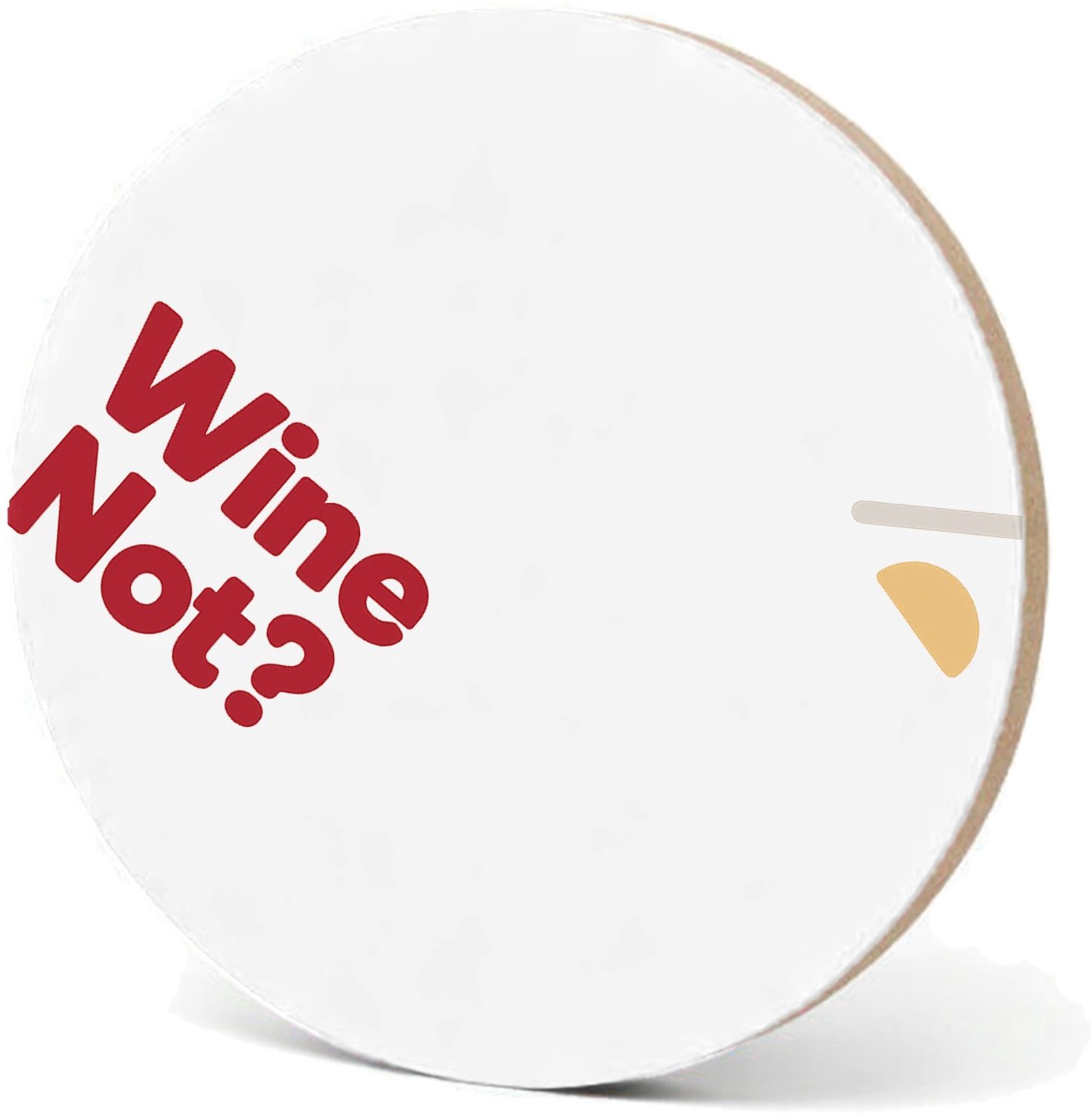 Mr Cadeautjes MDF fotolijst - design Een minimalistische quote op een rustige achtergrond met een | cadeau Wit