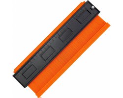 Contourreplicator - Blauw - 25 cm - Met Vergrendelingsfunctie en Dubbele Metrische Schaal - Voor Doe-Het-Zelvers en Professionals
