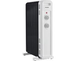 Heinner Olieradiator – 2300 W – 11 Ribben – 3 Warmtestanden (1000/1300/2300 W) – Instelbare…