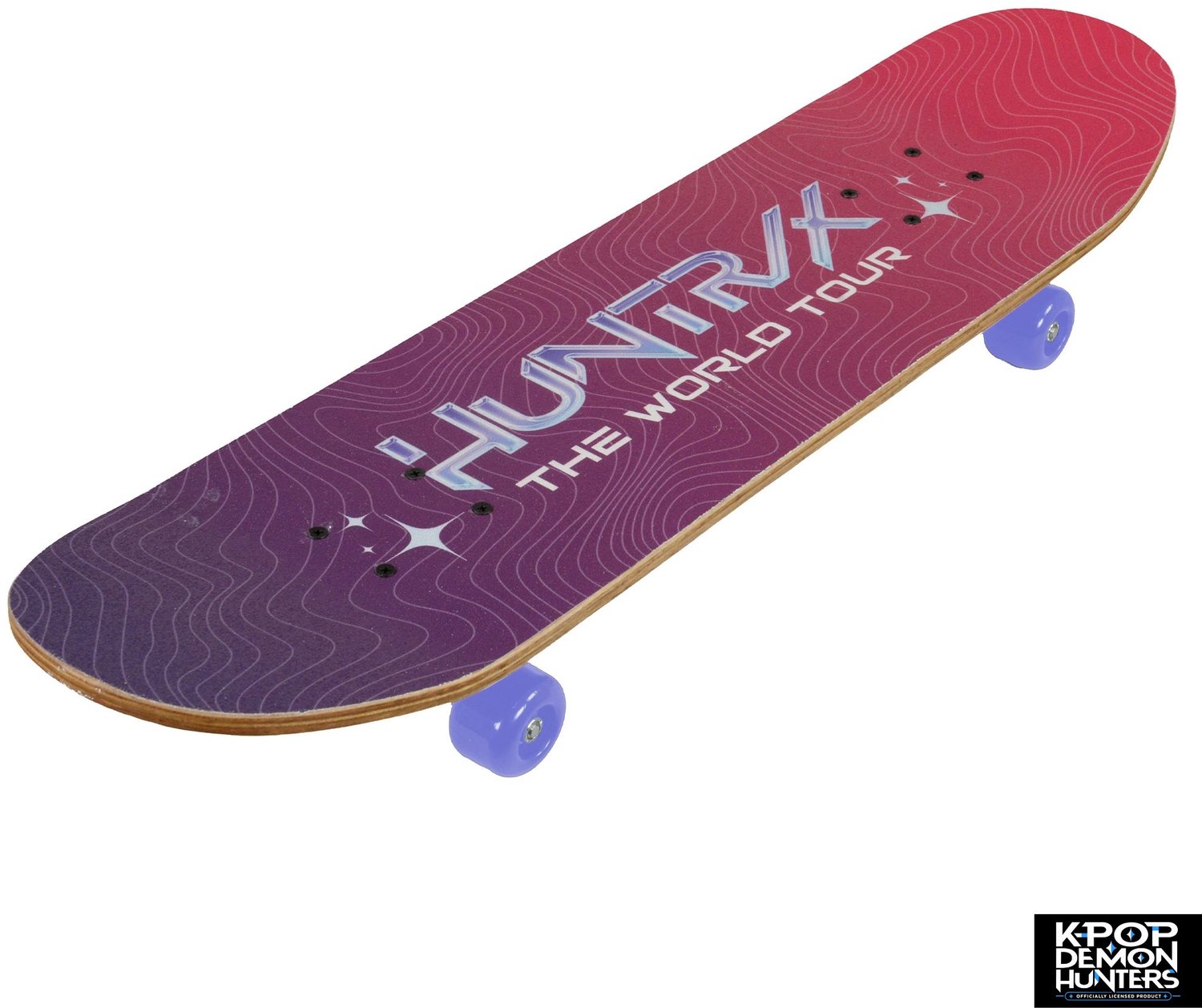 KPop Demon Hunters Skateboard Paars