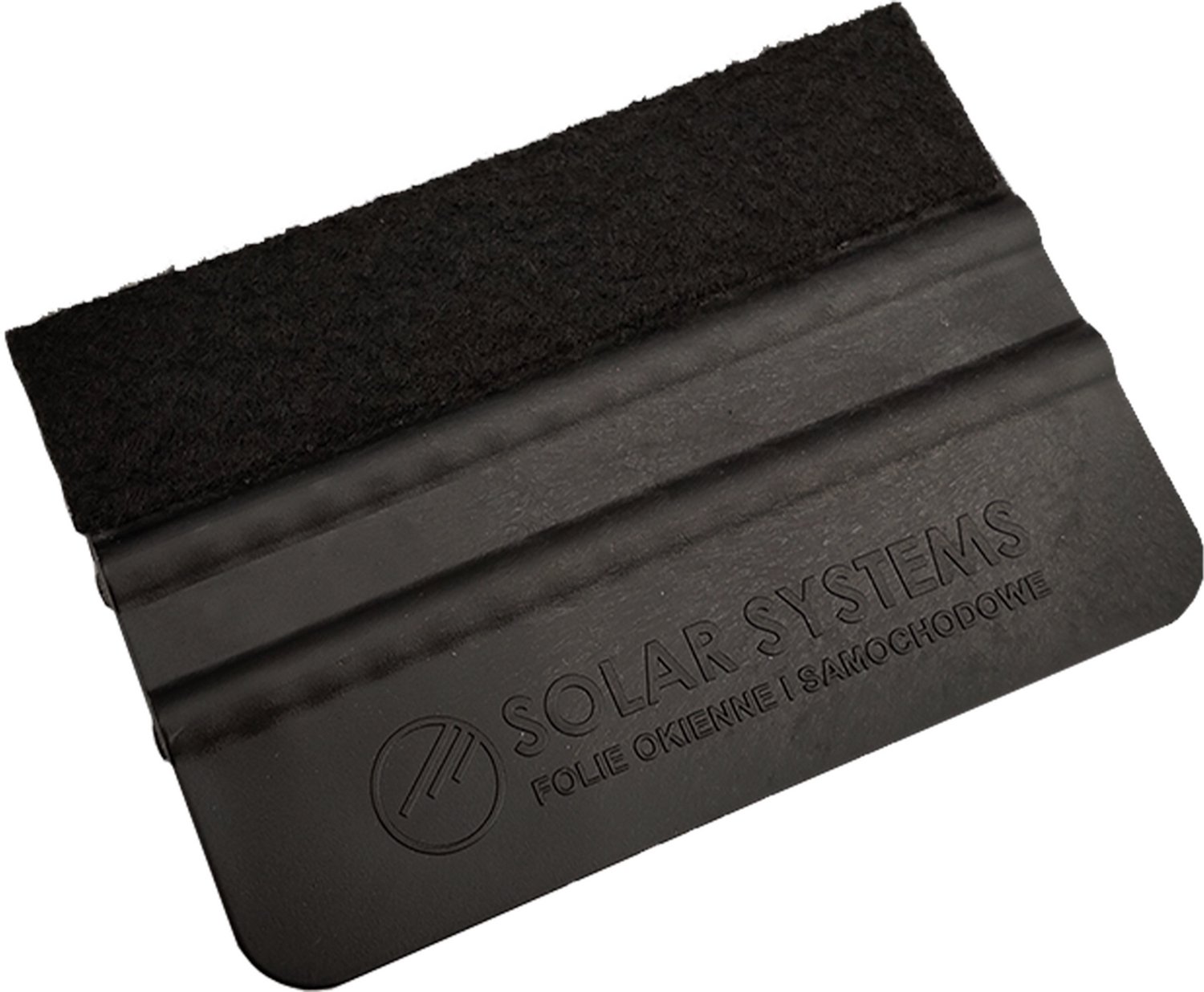 Solar System Solar Systems Rakel met vilt - Squeegee - voor raamfolie - carwrap - plakfolie - 10x7 cm Veelkleurig