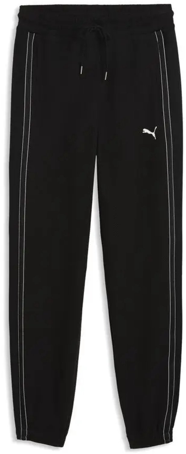 Joggingbroek in keperstof Puma Zwart