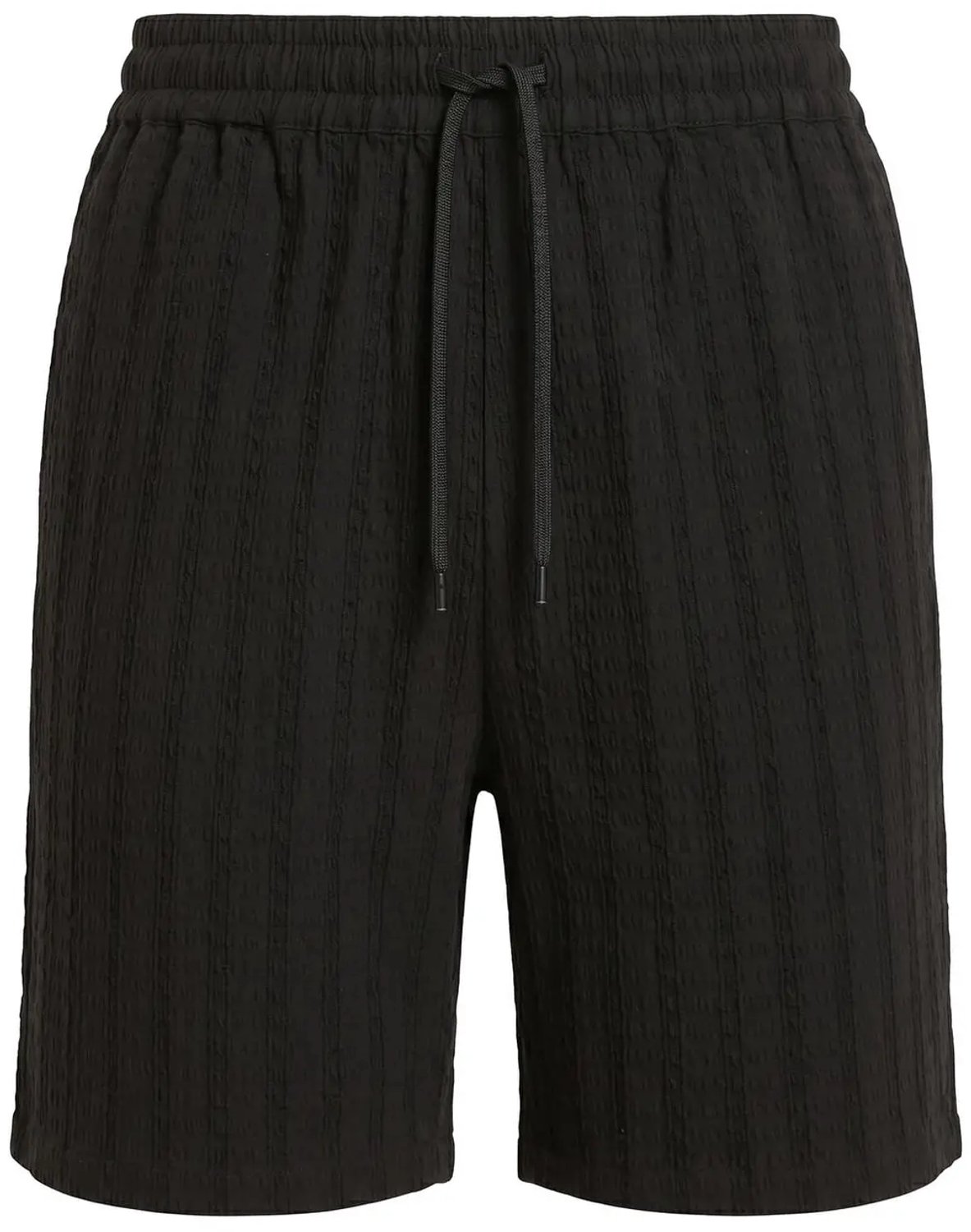 Gestreepte korte broek Urban Classics Zwart