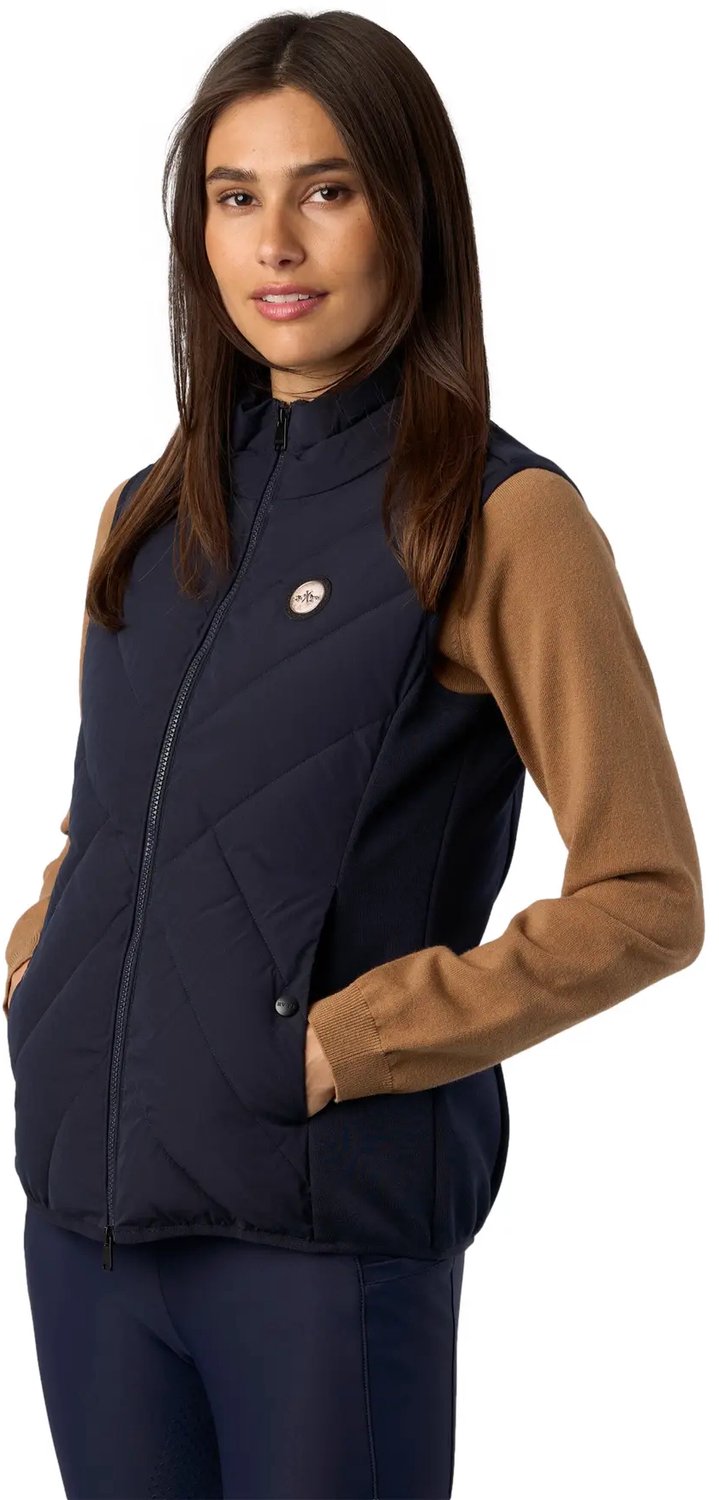 Mouwloos damesjack HV Polo Orabella Blauw