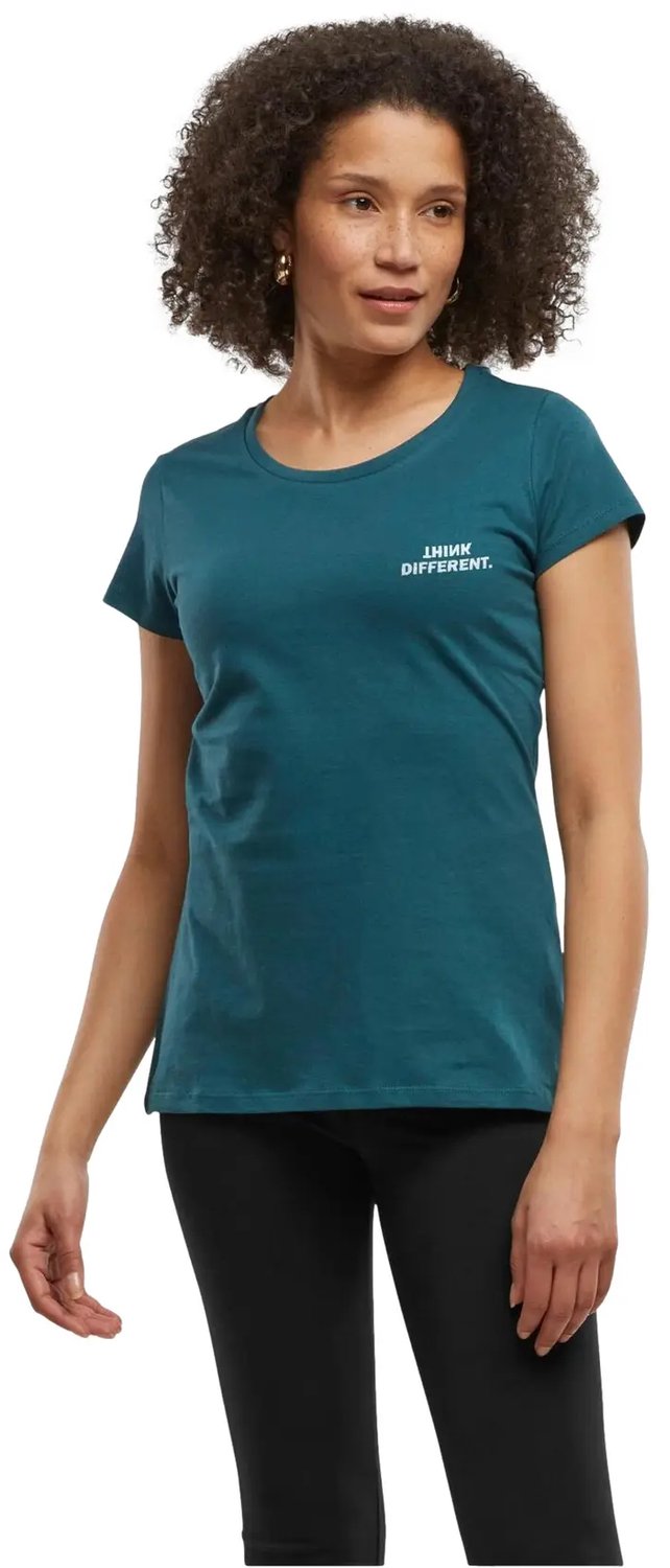 Basis T-shirt voor dames Urban Classics Think Taling