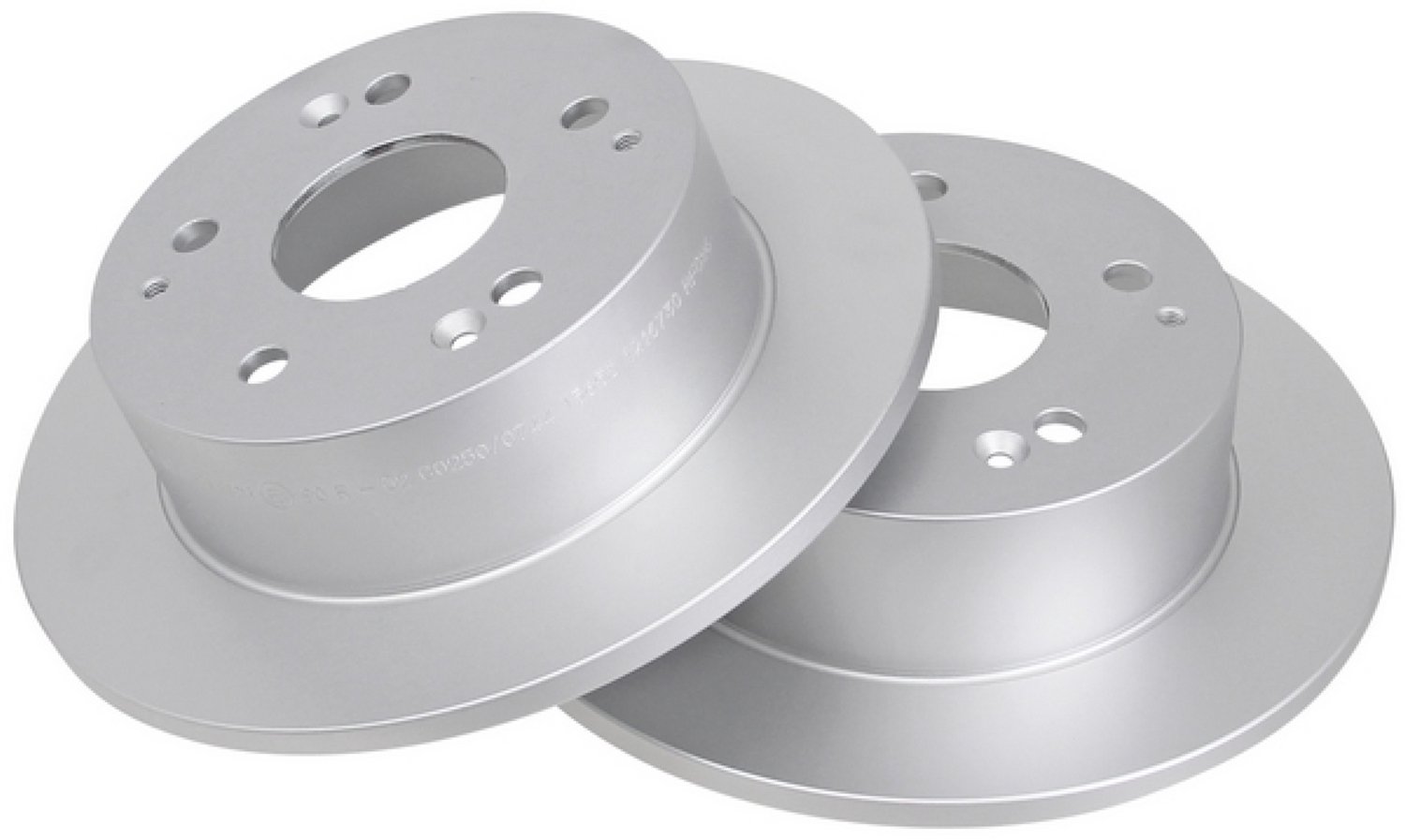 A.B.S. 17381 Remschijven achter, set van 2 - Honda Accord - 260 mm - massief